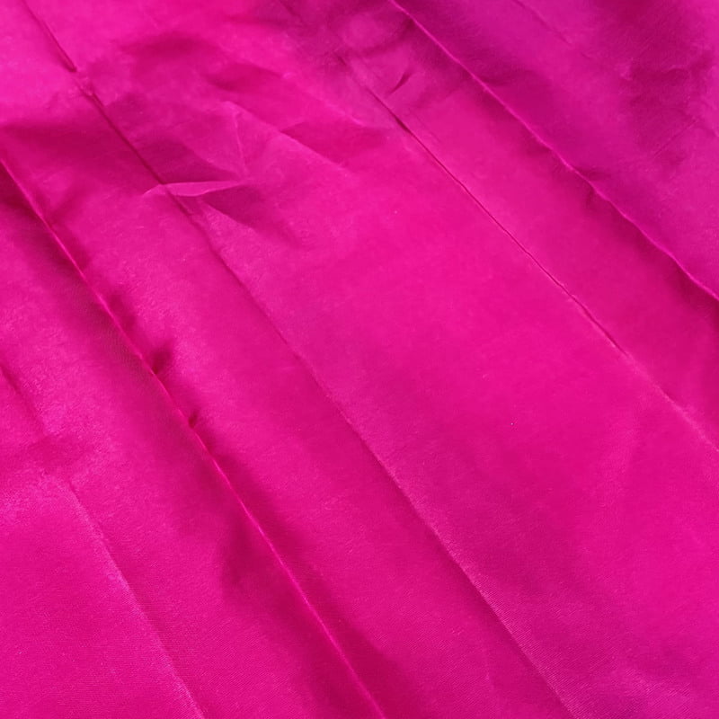 Multicoloured Kattam Kanchipuram with Scarlet Pink