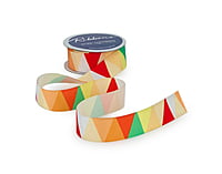 Triangle Ribbon - Shades of Green