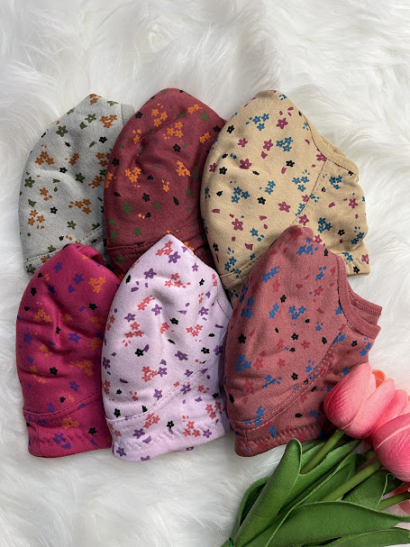 6 Printed T-shirt bra combo