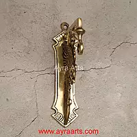 Pure Brass Wall Parrot Hanger for Bells and Lamps - 9 inch Height