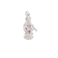 Silver Iyyappan Pendent/Dollar for Men and Women