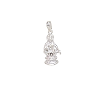 Silver Iyyappan Pendent/Dollar for Men and Women