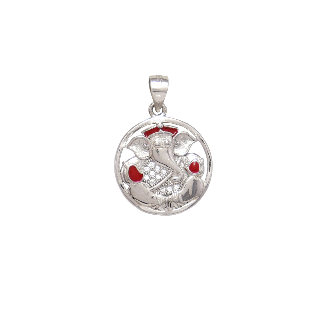 Sterling Silver Ganpathy Pendant