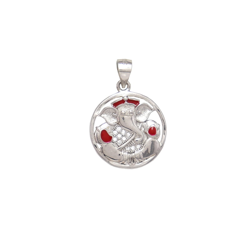 Sterling Silver Ganpathy Pendant Sterling Silver Ganpathy Pendant