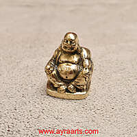 Buy Brass Baby Laughing Buddha Monk Perfect for Home - 1.5 inch Height