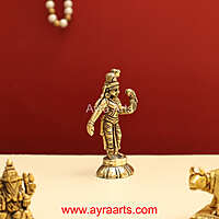Brass Godha Devi Kothai Nachiyar Andal idol - 3.2 Inch Height
