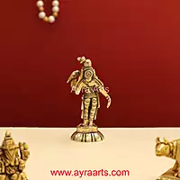 Brass Godha Devi Kothai Nachiyar Andal idol - 3.2 Inch Height