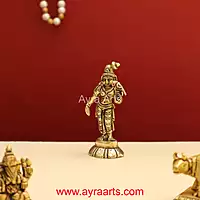 Brass Godha Devi Kothai Nachiyar Andal idol - 3.2 Inch Height