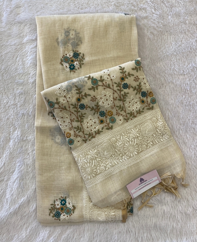 Onam Linen Sarees SWS171
