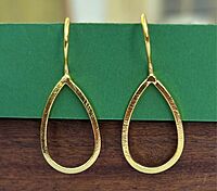 Plain Drop Fix wire Earrings