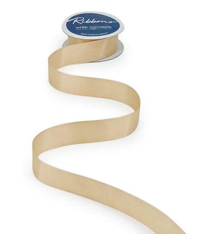 Grosgrain Ribbon - Latte