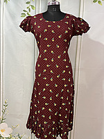 Frock Nighty @ 199 Mehroon #5