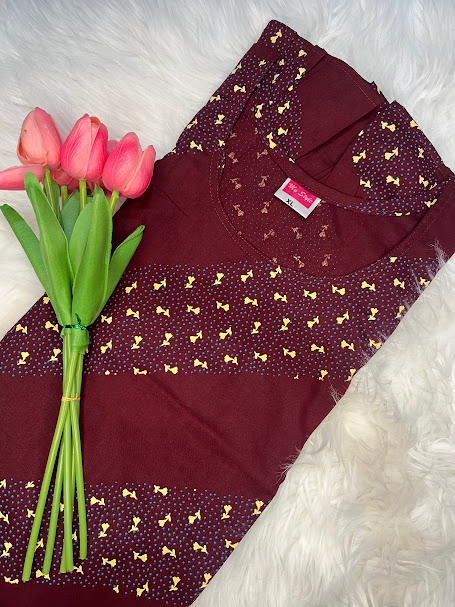 Frock Nighty @ 199 Mehroon #2