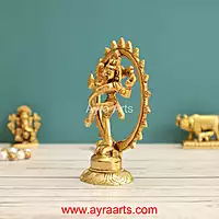 Brass Natarajan Idol 4 Inch Height