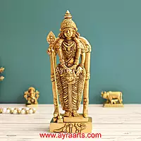 Brass Murgan 7.5 Inch Height
