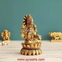 Brass Lakshmi 3.8 Inch Height