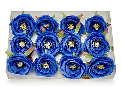 Indigo Camellia Flower