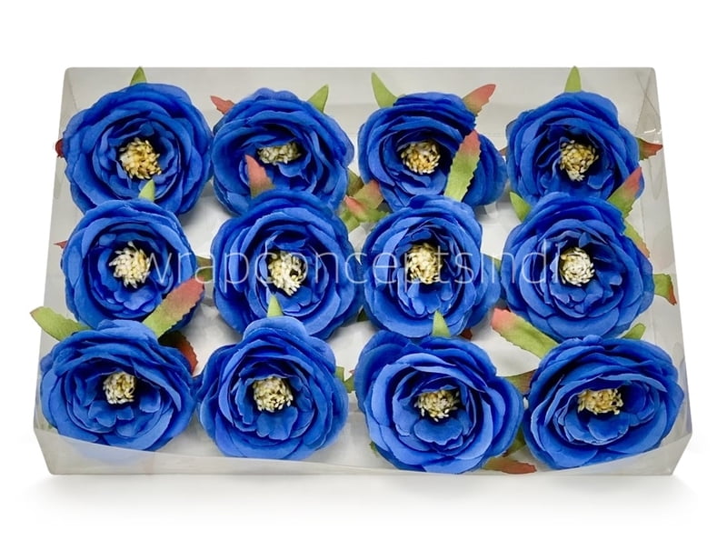 Indigo Camellia Flower