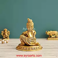Brass Matki Krishna 3.5 Inch Height