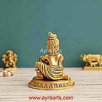 Brass Matki Krishna 3.5 Inch Height
