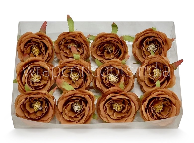 Cherry Wood Camellia Flower