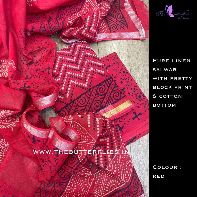 LINEN SALWAR BTTCLSA21206