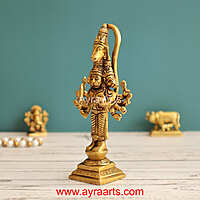 Brass 5 Face Hanuman - 5.5 Inch Height