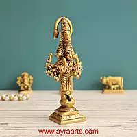 Brass 5 Face Hanuman - 5.5 Inch Height