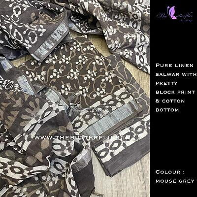 LINEN SALWAR BTTCLSA21212