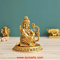 Brass Ram Lalla 3.5 Inch Height