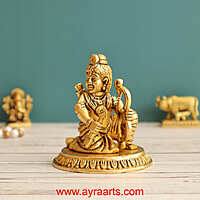 Brass Ram Lalla 3.5 Inch Height