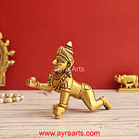 Brass Laddu Gopal 4 Inch Height