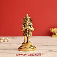 Brass Hanuman 3.5 Inch Height