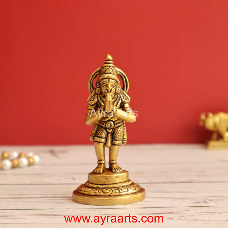 Brass Hanuman 3.5 Inch Height