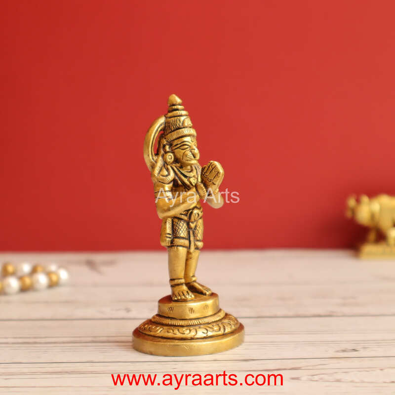 Brass Hanuman 3.5 Inch Height