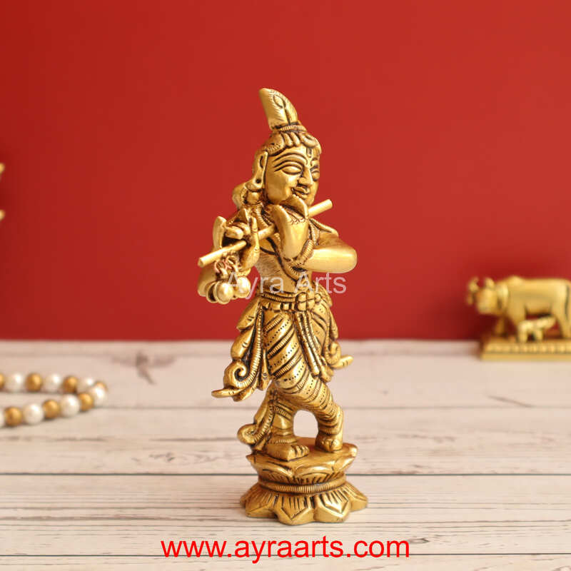 Brass Krishna 5 Inch Height