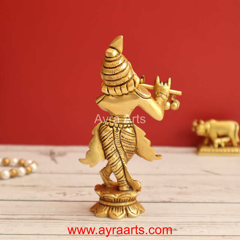 Brass Krishna 5 Inch Height