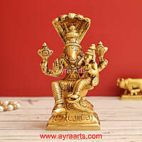 Brass Naga Hayagriva Height 5 Inch Height