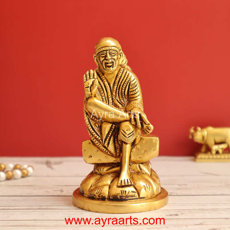 Brass Saibaba 5 Inch Height