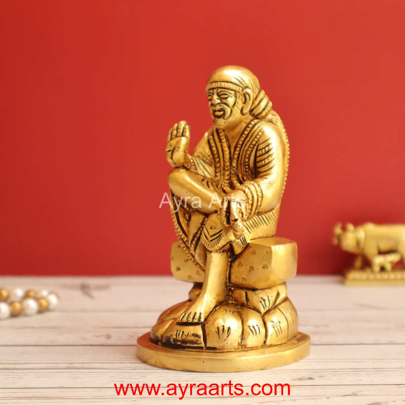 Brass Saibaba 5 Inch Height