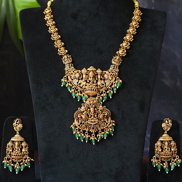 gold with ad stone mixed long harem