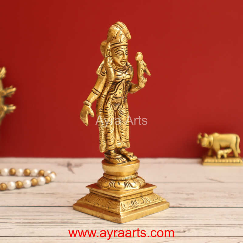 Brass Godhadevi 6 Inch Height