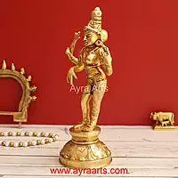Brass Ardhanareswari 8.5 Inch Height