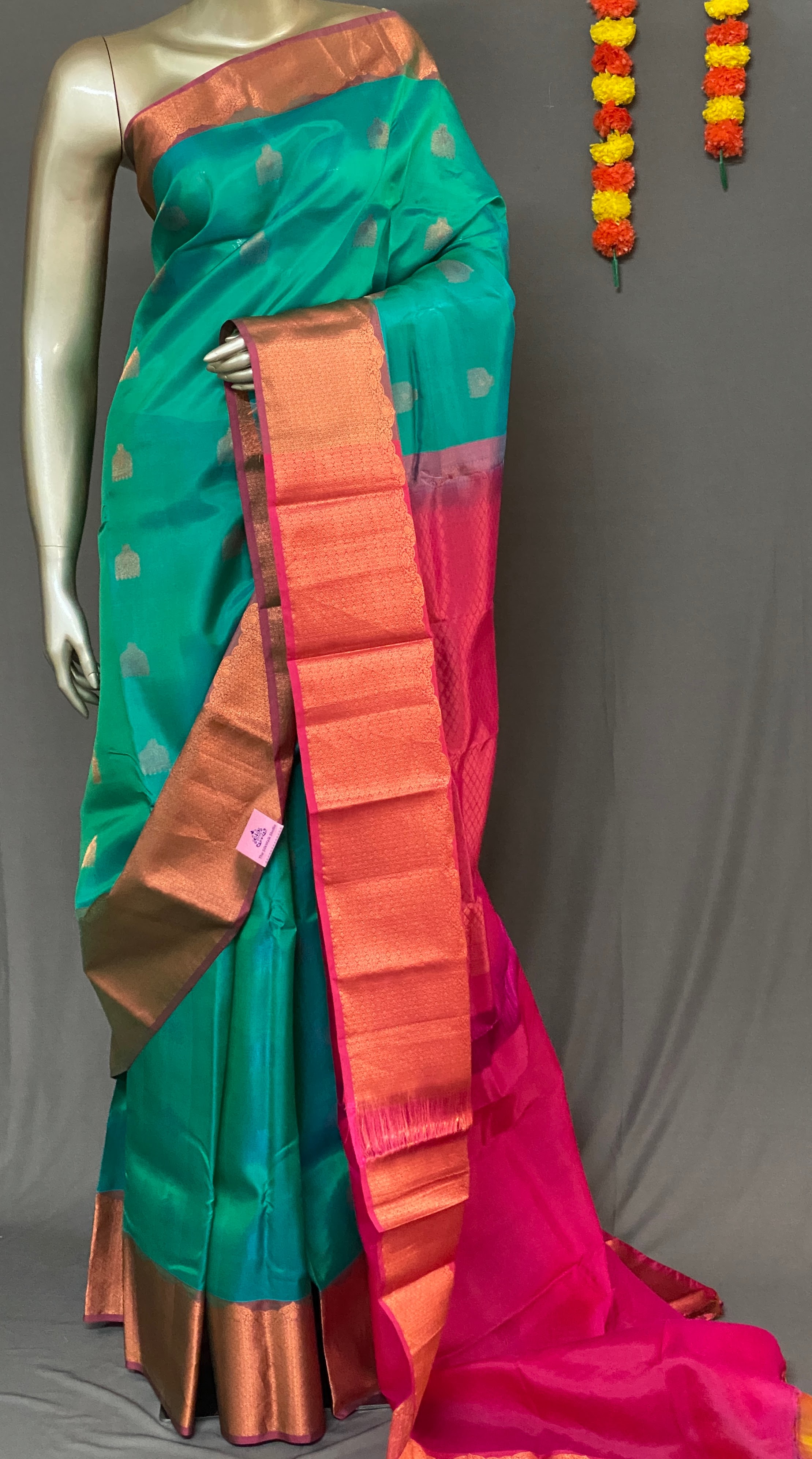 CHETANA - Kanchi Border Silk Sarees 9073