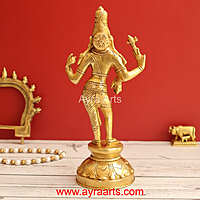 Brass Ardhanareswari 8.5 Inch Height