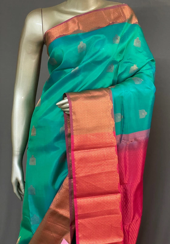 CHETANA - Kanchi Border Silk Sarees 9073