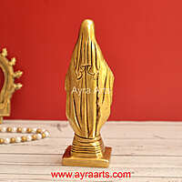 Brass Mother Mary 6.5 Inch Height