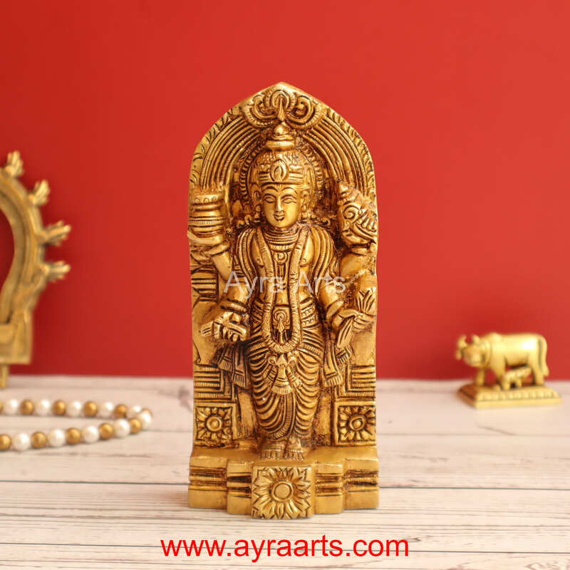 Brass Dhanvantari Idol