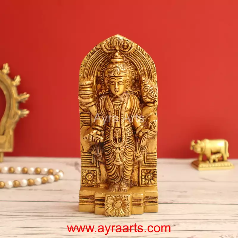 Brass Dhanvantari Idol