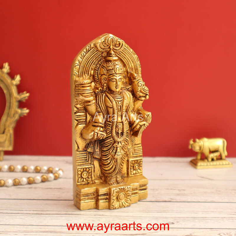 Brass Dhanvantari Idol